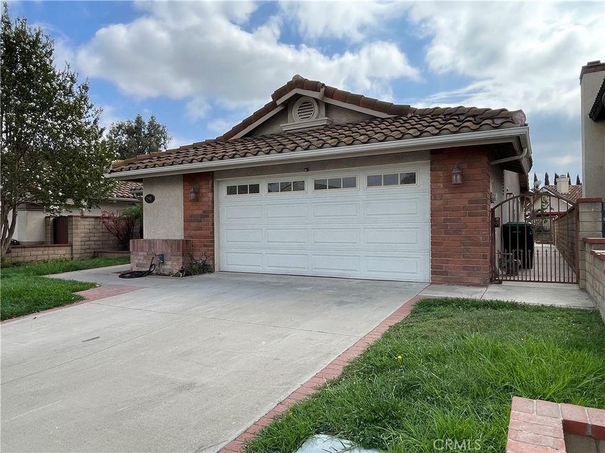 Welcome to a beautifully maintained 3-bed, 2-bath home nestled in a quiet cul-de-sac in the heart of Chino Hills. This 1,478 sq ft residence offers an open and bright floor plan with a spacious family room featuring a cozy fireplace, formal living and dining areas, and a kitchen with new refrigerator and skylights and tile flooring. Enjoy renovated bathrooms featuring new tile and brand-new carpet in all bedrooms, elegant laminate flooring enhances the living room and dining area, freshly painted interiors, plantation shutters, and well-kept front and back yards perfect for relaxing or entertaining. Additional highlights include a 2-car garage, in-unit laundry, forced-air heating, and air conditioning. Conveniently located near top-rated schools, parks, shopping, and freeway access (71, 60 & 57). Close to Rolling Ridge Elementary, Canyon Hills Junior High, and Ruben S. Ayala High School. Experience comfort, privacy, and convenience all in one — your next home awaits at Steeple Chase Dr.
