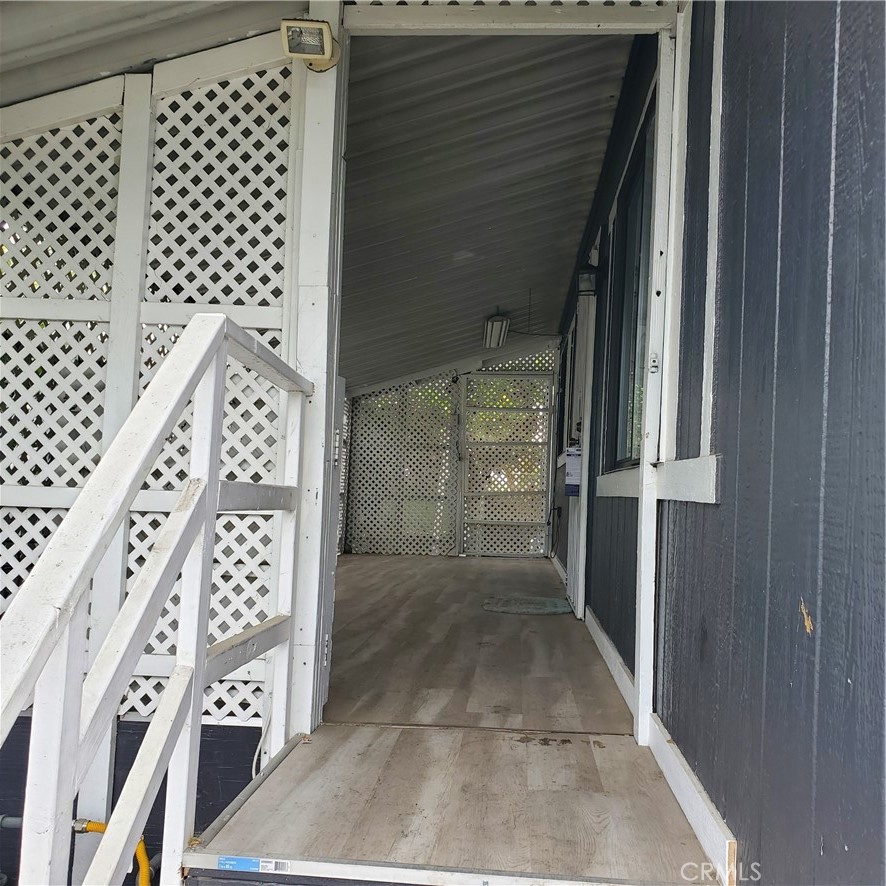 THIS WONDERFUL FULLY REMODELED UNIT READY TO MOVE IN. THE RESPACE RENT IS BELOW NINE HUNDRED DOLLARS A MONTH. It has an additional bonus room that can easi;y be converted into a bedroom. The Park has many amenities for the entire family, swimming pool for the hot summer, clubhouse, etc. It has a wall A/C, a Swamp Cooler and a Mini Split to keep you COOL in these summer days. Parking space for 2 cars and the porch has the possibilities of turning into a Cabana, with the Park's permission.