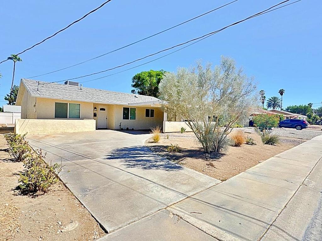 PICTURES COMING SOON...Excellent opportunity for a young couple starting out or the retiree who wants to size down. This home is very nice and features two bedroom, two bath home with an enclosed patio and the carport in centrally located Palm Desert country club on a LARGE POOL SIZE LOT and the HOA is only $400 a year. This home has been UPDATED ENTIRELY. Baths are modern with tile on the shower walls and nicely finished. The kitchen was also refurbished with cabinets, appliances and granite countertops. The acoustic popcorn on ceiling was removed, retextured and recently painted. The back patio is enclosed finished with texture and paint on the interior. ROOF and Air Conditioning are NEWER and the home may include some of the furnishings. This is truly a deal to take advantage of. NOW is the time to make the move to this great opportunity. Palm Desert country club includes a nice regulation golf course and is centrally located desert cities including, La Quinta, Indian Wells and Indio. It's also near to shopping, restaurants, grocery stores, medical facilities, many golf courses, the world famous Indian Wells Tennis Gardens, short drive to the Polo Fields; home of The COACHELLA (Music Fest grounds), freeways and airports. Come and own a gem in the desert while you still can.
