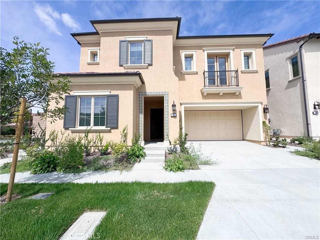 One of most private and largest lots in the newly built community of Ravello by the New Home Company Very Private location .The home showcases Traditional Monterey architecture with soaring ceilings, a California Great Room featuring panoramic sliding doors to the extra large patio, built-in upgraded Sub-Zero refrigerator and Wolf appliances, upgraded cabinetry & countertops, and numerous other upgrades! First floor living suite with separate outside entry with full Bedroom & living area! Nearly 20 feet high ceiling in the main living room/great room with large fireplace + another large living room on second floor! Enjoy all the community amenities that the private 24-Hour guard gated community of the Groves offers = multiple pools, parks, hiking trails, basketball and tennis courts. Close proximity to the Orchard Hills Shopping Center for local shopping and dining and award-winning Orchard Hills K-8 and Beckman High School!