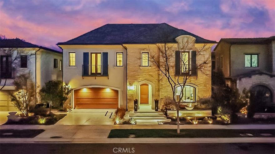 Exquisite Luxury in Altair Irvine: A Rare Toll Brothers Masterpiece
Seize this unparalleled opportunity to own a breathtaking estate in the exclusive Solano of Altair, a distinguished masterpiece by Toll Brothers. Nestled within a prestigious 24/7 guard-gated community, this elegant Italian-style Bianca Plan home offers unrivaled privacy, security, and refinement.
Spanning an expansive 5,323 square feet on a 6,548-square-foot lot, this architectural triumph features five opulent bedrooms and five-and-a-half designer bathrooms.  At its heart lies a chef’s dream kitchen, a culinary sanctuary outfitted with an oversized walk-in pantry, premium Wolf and Sub-Zero appliances, and a grand center island. The south-facing great room, framed by expansive stacking doors and towering windows, invites natural light to pour in all day, enhancing the home’s luminous ambiance.
Refined craftsmanship defines every detail, from soaring 21-foot-high ceilings to luxurious wide-plank wood flooring that extends through all custom-built closets and stairways. Modern innovation meets convenience with a state-of-the-art solar energy system, an advanced security system, and an intuitive Control4 home automation system.
Step outside into your private outdoor sanctuary, designed for year-round indulgence. Enjoy a built-in electrical heater, a brand-new premium barbecue station, and a high-powered burner, creating the ideal setting for embracing Southern California’s luxurious indoor-outdoor lifestyle.
 The serene second-floor master suite is a private retreat, while the open-concept layout seamlessly blends sophisticated living with effortless entertaining.The spa-like master bathroom is a haven of tranquility, featuring double vanities, an oversized glass-enclosed shower, a contemporary soaking tub, and a custom walk-in closet.
Residents of Altair enjoy world-class resort-style amenities, including a private clubhouse, junior Olympic swimming pools, a rejuvenating Jacuzzi, championship-level tennis courts, a state-of-the-art sports court, and a charming children’s play area. Ideally located within short driving distance of top-rated schools, scenic parks, and premier shopping and dining, this estate is moments from Portola High School, Great Park, Irvine Spectrum, and Woodbury Shopping Center.
Move-in ready and awaiting its next discerning owner, this extraordinary residence offers an unmatched standard of contemporary elegance. Don’t miss out—this rare gem won’t last long!