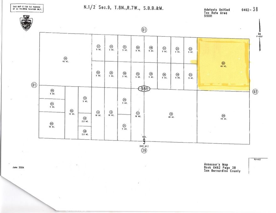 40 acers of prime desert land for a retreat for a weekender who would like to camp and bring the toys and relax

       Latitude 34.805158 Longitude -117.616429