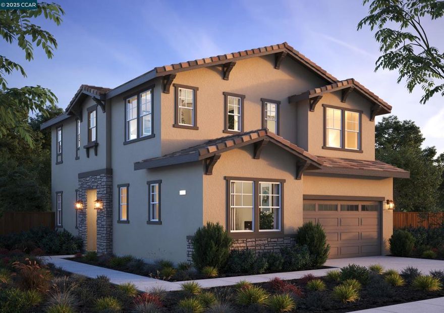Move-in ready home by Signature Homes in the sought-after Catalina neighborhood at Delta Shores. Lot 77 includes over $22,000 in upgrades - including luxury vinyl plank flooring, stylish gray cabinets, and quartz kitchen countertops. With 2,143 square feet of space, the open-concept great room and dining area create an inviting space for entertaining, while the downstairs bedroom with full bath offers flexibility for guests or a home office. Located near premier shopping, dining, and entertainment, this home combines modern design, comfort, and Signature Homes’ renowned craftsmanship.