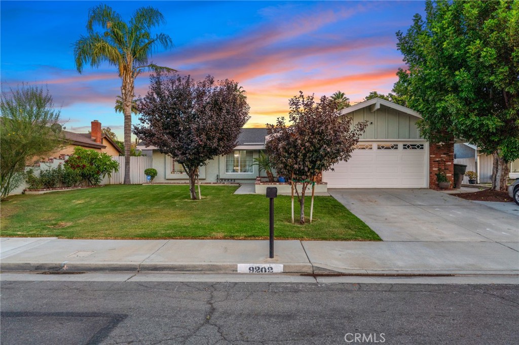 Welcome to your Riverside retreat in a prime location just minutes from the 91 & 60 freeways, Cal Baptist University, UCR, RCC, shopping, golf courses, Tyler Mall, and so much more. This beautifully updated home features 3 bedrooms and 2 bathrooms, along with an open-concept living space designed for comfort and entertaining.
The recently remodeled kitchen features a modern farmhouse-style sink, elegant two-tone cabinetry, and plenty of counter space to inspire your inner chef. Both bathrooms have been tastefully upgraded, highlighted by large marble slab showers that bring a touch of luxury to your daily routine. Laminate flooring flows seamlessly throughout, giving the home a fresh and cohesive feel.
Step outside and enjoy a backyard built for gatherings, complete with mature citrus trees, natural shade, and a spacious covered patio perfect for weekend BBQs or quiet evenings. The extended driveway provides ample parking, fitting up to 3 cars with ease.
Whether you’re a first-time buyer, investor, or simply looking for a move-in-ready home in a sought-after Riverside neighborhood, this property checks all the boxes.