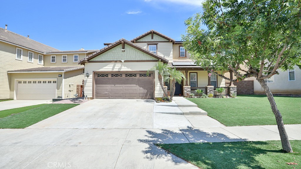 Welcome to the luxury home in Sycamore Creek. This beauty home has many upgrades throughout the house. All bathrooms are recently remodeled with high end materials including the smart toilets. Kitchen boasting with the center island, fully tile backsplash, stainless steel appliances, ample counter and a walk-in pantry. Interior fresh paint, new recessed lighting and all brand new shutters which make this home looks bright and luxurious. The backyard has built-in BBQ and fire pit which is good for family and friends gathering. The PAID OFF solar power costs about $42K is an additional value to this home. Sycamore Creek is one of the top tier community amenities including sport and aquatic centers. This home has a lot more to say and you will consider to consider of the ownership of this outstanding house.