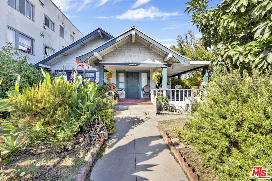 Nestled just minutes from Downtown Los Angeles and LA Live, this character-filled duplex offers a rare blend of charm, space, and convenience. Situated on a generous 7,500+ sq ft lot with alley access, the property features two detached units totaling approximately 2,304 sq ft of living space.   This main residence offers 3 bedrooms and 1 bathroom.  Ideal for investor/builder seeking strong rental potential and/or development potential.  The rear unit is a spacious 1-bedroom, 1-bath home built in 1985.  Both homes are separately detached, offering privacy and flexible living options rarely found in this area.  Located in the heart of Los Angeles, this property provides easy access to major freeways, USC, LA Live, Crypto.com Arena, and Downtown's dining, shopping, and nightlife.   Property is ZONED R3, TIER 3 TOC per city of la.  Buyers to independently verify build-ability with city/state and other local agencies.
