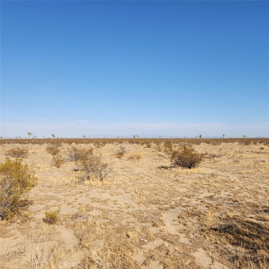 Great lot 24.08 acres off of county maintained road! This lot is flat and has only a few Joshua Trees. Zoned PH-RL5, build a compound! Come enjoy the great outdoors and views of the desert and mountains. Make this yours today, invest in your future.