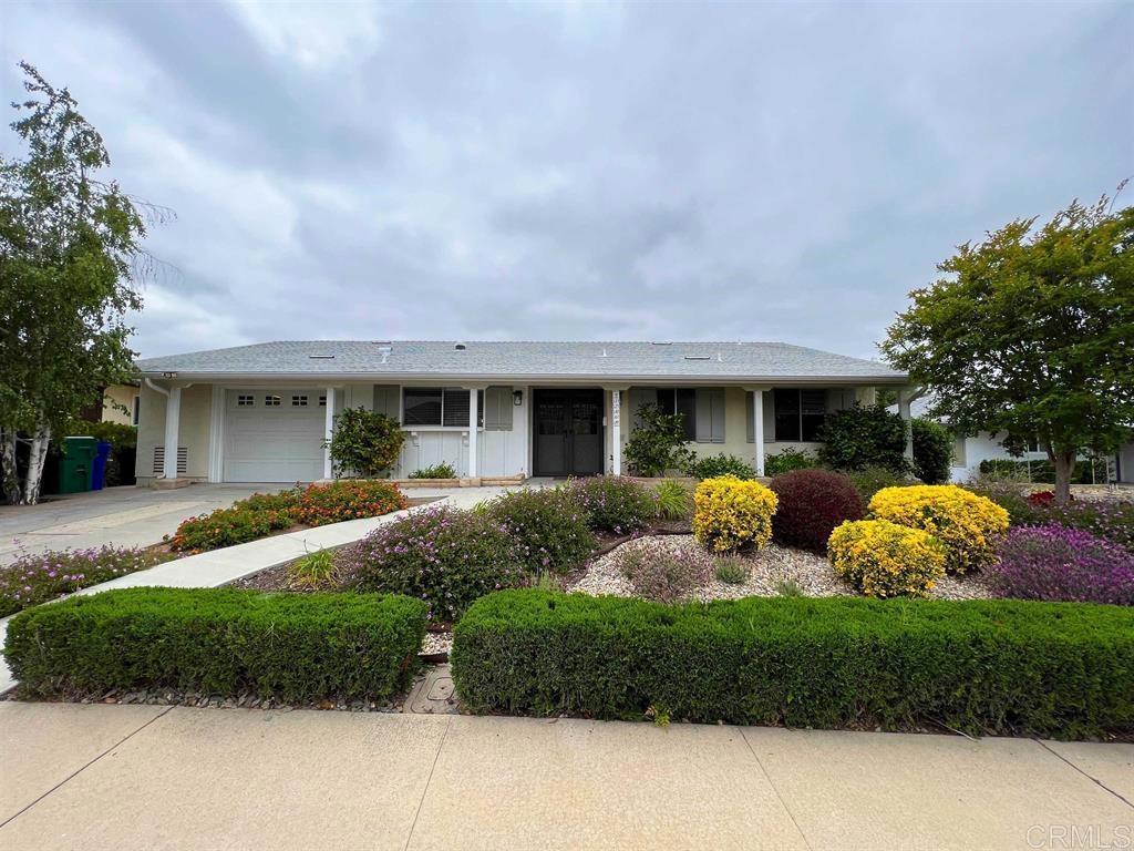 If you are looking for a model-like home and not just a rental, you've found it!! Beautifully remodeled to perfection with quartz counters, stainless kitchen appliances, luxury vinyl wood plank through-out, custom showers, crown molding and more. This 3 bedroom/2 bath single story located in Rancho Bernardo's Seven Oaks 55+ community offers a bright great room layout with an ideal setup for indoor/outdoor entertainment and oversized professionally landscaped yard maintained by owner. Includes washer/dryer, counter stools and wall mounted TV in 3 bedroom or use room as a den/TV room with backyard access. 3 bedroom has access through side yard making it possible to create it's own private access. Community center offers pool, game room, pickleball courts, exercise facility and a wide range of classes. Owner paid HOA fees and landscape service. Owner may consider allowing tenant to use the 3rd bedroom as a short term rental opportunity.