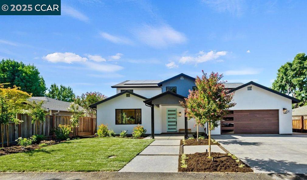 Imagine living in this thoughtfully designed luxury home situated in the highly sought-after Westside Danville neighborhood. This newly constructed residence features open living concept and modern finishes including Thermador appliances. Spacious primary suite is conveniently located on the first floor, offering privacy and ease of access. The suite includes a spa-inspired bathroom with dual vanities, a soaking tub, walk-in shower and a generous walk-in closet. Ideal for homeowners seeking main-level living without sacrificing comfort or style. Upstairs, you'll find a spacious bonus room that offers endless possibilities...media room, playroom, teen retreat or home office. Positioned centrally among the secondary bedrooms, this flexible space creates a perfect hub for family activities or can be converted to 6th bedroom. Enjoy the ease of having two dedicated laundry rooms, one on the first floor and another on the second. This energy-efficient home is equipped with a state-of-the-art solar electric system and is paired with an oversized 80-gallon water heater. Coveted Westside location with convenient access to local shopping, dining and the Iron Horse Trail.