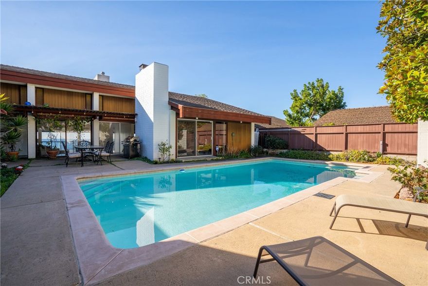 Awe-inspiring, panoramic Coastline, Catalina Island, and City light views from this gated Mid-Century Modern home. Unique opportunity to co-own (Note this is for 50% shared ownership, this home has a total estimated value of $6 Million) fabulous Pool Home in prestigious Crown Point. Enter the Private Interior courtyard patio which features a large pool (in-ground) surrounded by lush landscaping and a serene fountain. The open floor plan has walls of windows to the expansive ocean views, and a wrap-around patio/deck to lounge or dine alfresco. The Living Room has high-beamed ceilings, a large fireplace, and multiple seating areas from which you can enjoy sunrises over the sweeping Coastline to the south, and golden sunsets over Catalina Island to the north. Amazing. Remodeled kitchen and bathrooms, beautiful wood floors, and Spanish tiles throughout. 



Most rooms feature floor-to-ceiling windows and glass doors that access the courtyard or 180-degree ocean-view deck. Three large bedrooms with panoramic views and a den/library with a fireplace overlooking the patio/pool area (with a sofa that converts to a queen bed) offer ample space to enjoy the indoor/outdoor California lifestyle. The main floor primary bedroom suite has floor-to-ceiling windows overlooking Laguna Village, yet is completely private. The two bedrooms on the lower level are separated by a Family Room with another cozy fireplace. This property is situated on a huge street-to-street lot.  Enjoy secluded sunbathing by the pool or wander down to Crescent Bay Beach and Village shops/restaurants - all just blocks away.  Inquire for more details in this amazing opportunity for a buyer who is looking to spend part-time in Laguna Beach, and own a wonderful second home. Owner is open to all timeframes for Buyers personal use, or benefit from the tremendous income potential (listed between $16,000-25,000/mo)