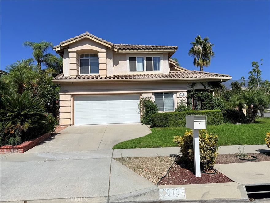 *Newly remodel* *Corner lot* This beautiful home Located in North Rancho Cucamonga. It is a very quiet and beautiful neighborhood. Just completed remodeling: New luxury vinyl flooring throughout the house, new painting, new guest bath shower room, new lighting etc. It features 4 bedrooms and 2.5 bathrooms in 2238 square feet. All bedrooms are upstairs, include a large master bedroom. Close to excellent schools ,parks, shopping center and easy to access freeway.