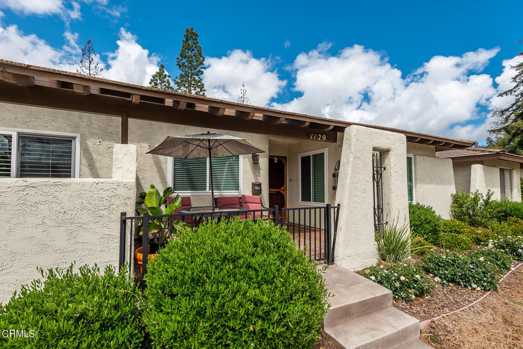 Welcome to this single level townhouse in the highly desirable Village Glen community in Westlake Village! This special townhome has been completely updated with hard wood floors throughout, updated kitchen, windows, and landscaping for both front and back patios! Spanning over 1100 sqft, this 2 bedroom + 2 bathroom home offers an open concept floor plan Two car garage is detached but off of the patio area with garage door opener. Washer/dryer hook-up in garage. Guest parking. Located perfectly within a well-maintained community of abundant greenbelts and walking paths, access to two beautiful community pools and spas. Premiere location close to the Westlake Plaza, Stonehaus, golf courses, and shopping & dining Truly a special offering!