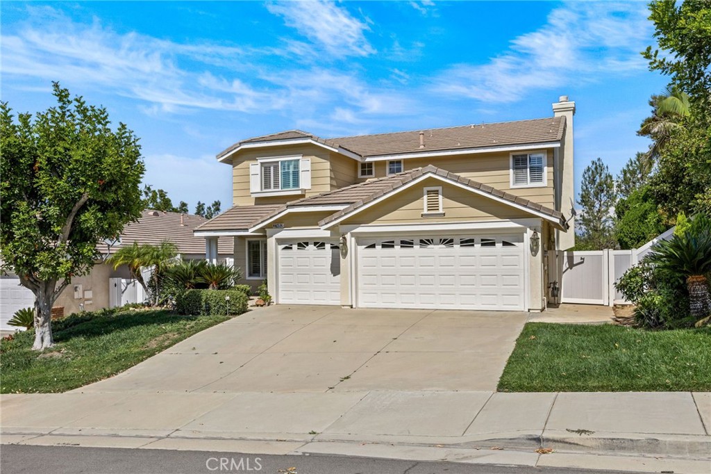 Welcome to this very well kept, move in ready home in one of the most peaceful neighborhoods in Horsethief Canyon. This 4 bedroom, 3 bathroom home features a main floor bedroom and bathroom and an open kitchen and family area. Upstairs you will find 3 bedrooms and 2 baths along with an oversized loft with endless possibilities. The large backyard is ready for your dogs with two separate dog runs on the side of the home. The exterior has a fresh coat of paint. Home is ready for you and your family or for that next investment property. Either way, there is nothing to do here but move in. Horsethief Canyon offers resort style amenities including; 2 gated pools, a toddler pool, spa, clubhouse, fitness center, tennis courts, BBQ areas, playgrounds, and scenic hiking trails. Families will love the convenience of an on-site elementary school just moments away. Located minutes from Tom’s Farms, Glen Ivy Hot Springs, and The Shops at Dos Lagos, this home provides easy access to dining, entertainment, and relaxation.
