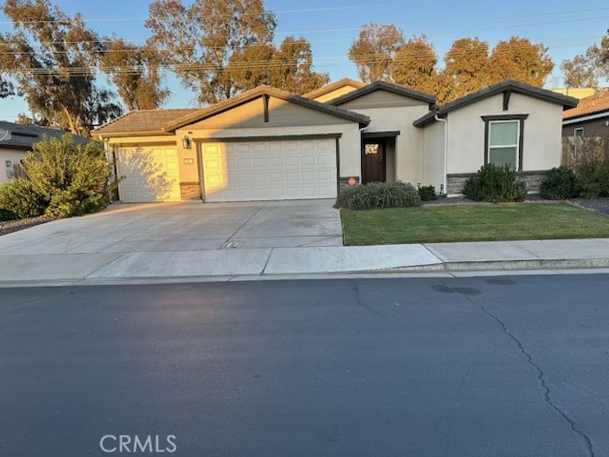 Welcome to this Desirable single-story family home featuring 4 bedrooms, 2 full bathrooms and a 3-car garage. Home is situated in the desirable, private, gated community of Bell Crossing in Atwater, with Low HOA dues. The owned solar array helps to lower the electricity bills. Easy access to Highway 99. Make this your dream home!