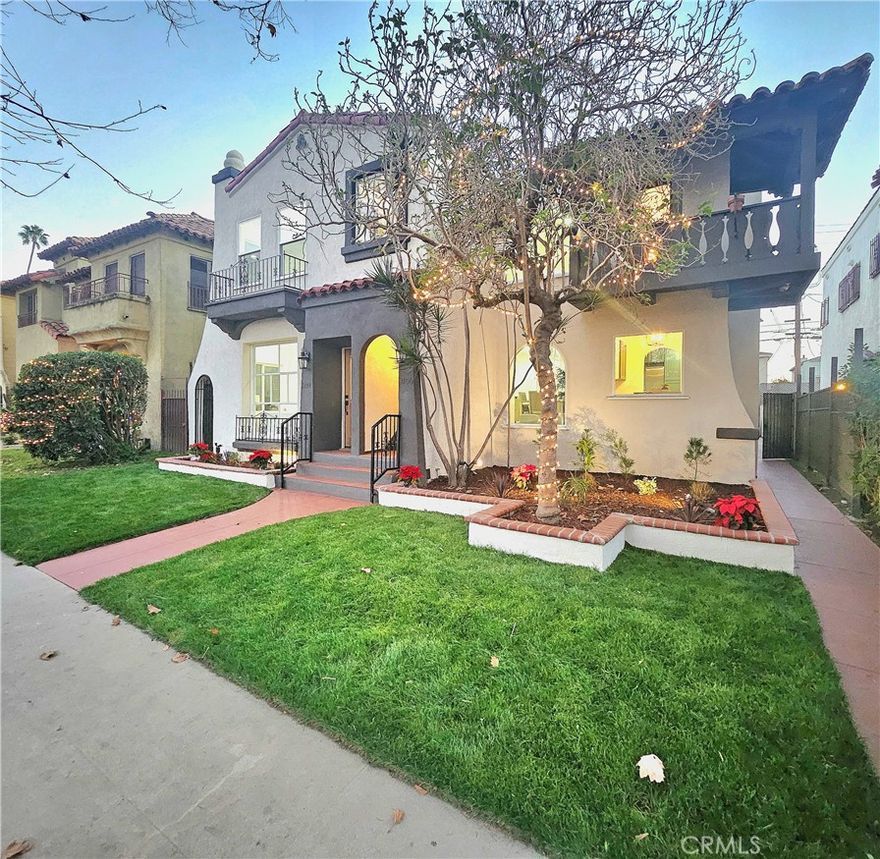 Fully renovated duplex in the heart of Historic Leimert Park. Ideal for owner-user or investor. Property will be delivered vacant. Two spacious units, each offering 3 bedrooms, 1.5 bathrooms, and approximately 1,550 sq ft of living space. Features include large living and dining rooms, breakfast nooks, new kitchens, new flooring, new windows, new tankless water heaters, new HVAC with central air and heating, and beautifully updated bathrooms with stand-alone showers and soaking tubs. Property boasts new landscaping, elegant curb appeal, and two separate two-car garages with excellent ADU conversion potential. Prime location less than 15 minutes to Downtown LA, beaches, and LAX. One block from the Metro Rail with direct LAX access coming in early 2026. Hurry, this property won't last long!