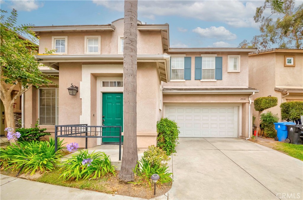 Welcome to this beautifully updated 2-story detached home in the desirable Parkside Terrace gated community. This 3-bedroom, 2.5-bath residence is freshly painted inside, offers comfort, style, and functionality.
All three bedrooms are located upstairs and feature warm wooden flooring with the convenience of an upstairs laundry room nearby. The spacious living room boasts soaring ceilings and a cozy gas fireplace, creating an inviting atmosphere for relaxing or entertaining.
The thoughtfully designed kitchen includes granite countertops, recessed lighting, tile flooring, refinished cabinetry, an island for additional prep space, and top-of-the-line Bosch stainless steel appliances including stove, oven, microwave, and dishwasher.
The primary suite includes a bathroom with a soaking tub and a separate shower. Plantation shutters throughout the home enhance privacy and charm.
Enjoy outdoor living in the landscaped patio, perfect for relaxing or entertaining. An attached 2-car garage with direct access adds convenience to daily living.
Don’t miss the opportunity to live in this well-maintained and secure community!