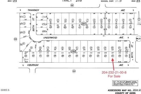 Photo of 0 Viburnum Avenue, California City, CA 93505 (MLS # V1-35301)