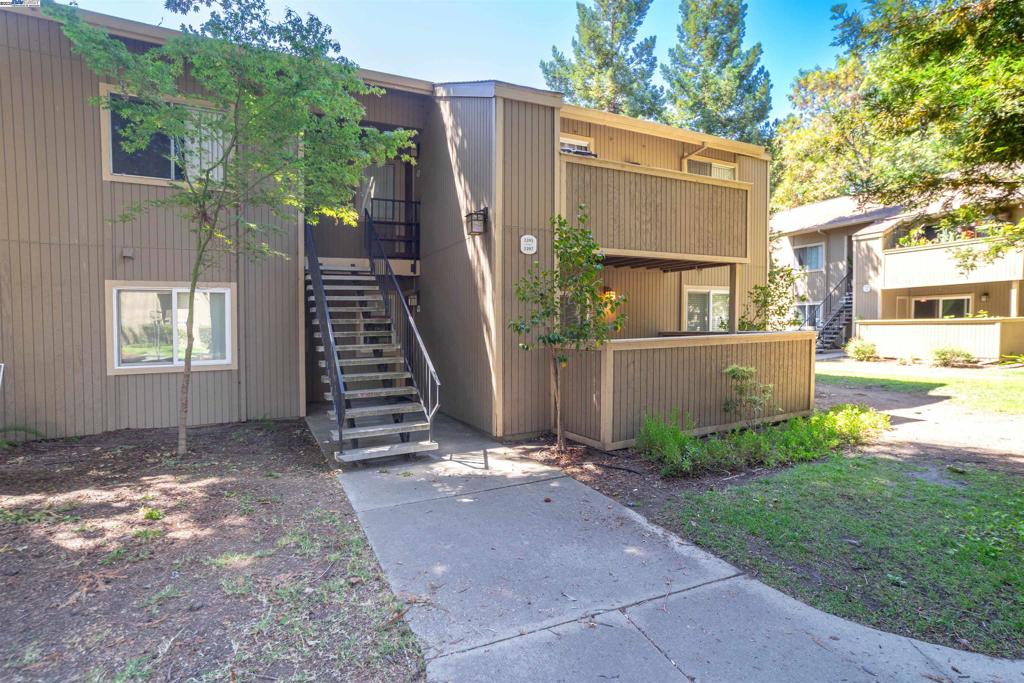 Modern Floor Plan--Condo In North Fremont. Situated in a Quiet Well-Maintained Complex with beautiful paths, walk-ways, green-belts & towering redwood trees throughout complex. Highly Sought After North-Central Fremont Community. Walking Distance to Parks (Including Quarry-Lakes), Schools & Alameda-Creek Trails for biking, walking & jogging: Spectacular Floor Plan with Modern Open Concept Design. This Location is Truly Amazing: Light & Bright. Completely Move-in Ready: Fully Updated Kitchen with Granite Countertops, Stainless Steel Appliances & White Shaker Kitchen Cabinets: Recently Painted Interior & Recently Installed Laminate Flooring: Updated Bathrooms with Travertine Tile Shower Surrounds. Dual-Pane Windows & Sliding Doors: Newer Light Fixtures & Recessed Lighting: Large Private Patio: 2 Large Bedrooms with Walk-In Closet: Move-in Ready! Easy Access to I-880 & Only Minutes from Dumbarton Bridge. Close to BART Station. Open House Sat 8-9 and Sun 8-10 from 1 to 4PM