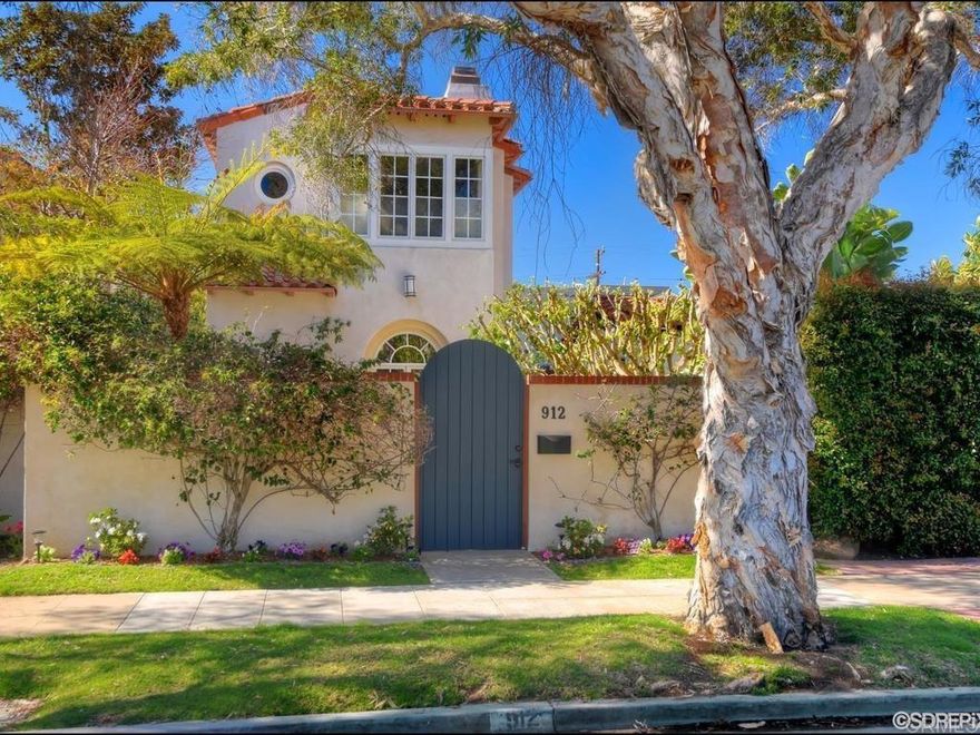 Long term, unfurnished, available mid November. Located on a quiet street just blocks from the beach, this custom-designed home offers the perfect blend of elegance and coastal comfort. Featuring high ceilings, unique architecture, and a versatile floor plan, the home includes a first-floor bedroom and full bath, expansive master suite, and private outdoor spaces. Detached 2-car garage with alley access included.  Enjoy seamless indoor-outdoor living, a chef’s kitchen, cozy living spaces, and a rooftop deck with panoramic views—ideal for watching summer fireworks.