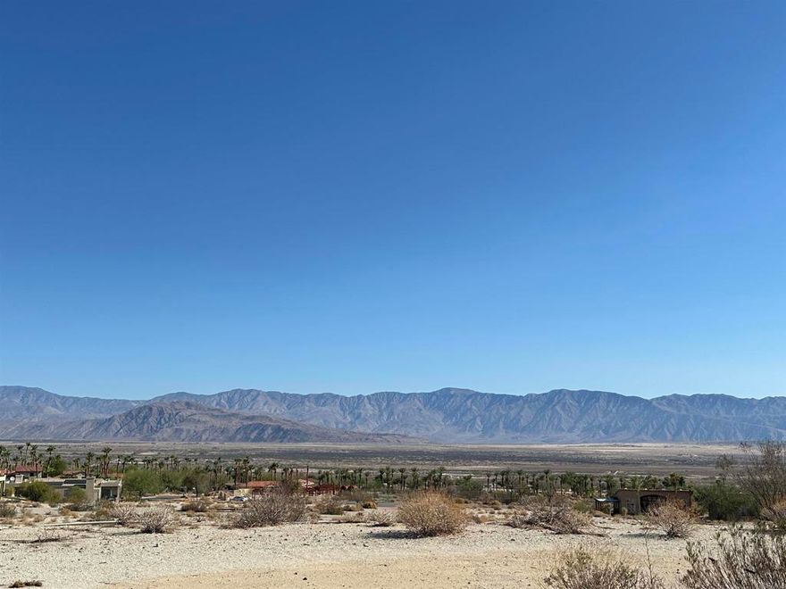 Exceptional panoramic views of the desert valley and mountains await you in the gated community of Rams Hill. Build your custom dream home in this remarkable setting and enjoy year-round golf at the award-winning Tom Fazio designed Rams Hill Golf Club. Seller motivated!  Situated in northeast San Diego County, and surrounded by the 600,000 acre Anza-Borrego Desert State Park, Borrego Springs is celebrated for its spring wildflower bloom, small town charm, and designation as California's first International Dark Sky Community.