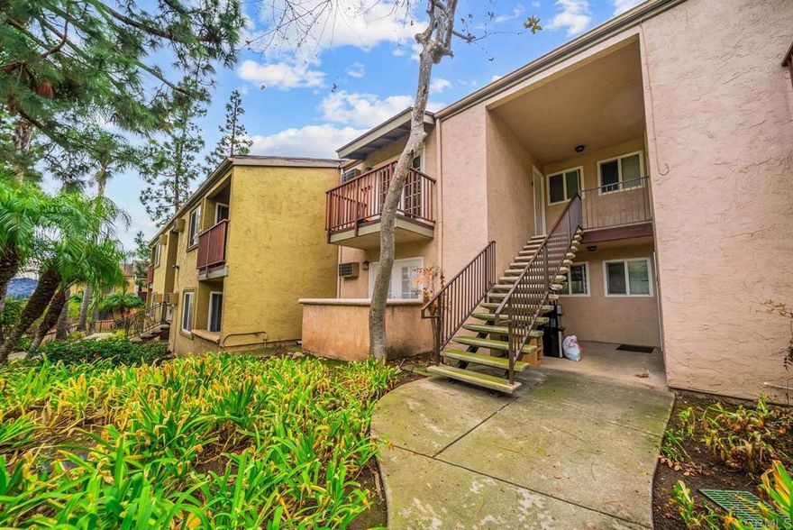 Beautiful single-story bottom unit located in a secure, gated community in El Cajon. This well-maintained 2-bedroom, 1-bath condo offers spacious bedrooms, an in-unit washer, and two private outdoor porches, including a rear patio with a charming pergola. The community features a refreshing pool, a clubhouse, and assigned parking for added convenience.  Located just minutes from Parkway Plaza Mall, local shops, parks, and major freeways, this home combines comfort, convenience, and easy living in the heart of El Cajon.