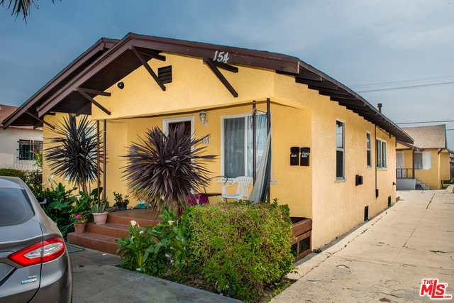 Active again, not due to the fault of seller. Buyer not able to perform. Back unit will be delivered vacant. Beautiful 3 bed 1 bath and 2 bed 1 bath. House is approximately 1530 sq ft on a 5,314 sq ft lot. Move in ready. Houses have granite counter tops in kitchen, wood floors, tile flooring in bathroom. Perfect sized lawn and plenty of room in the back yard for entertaining. Home is on a quiet street and nearby the 110 freeway with easy access. This is a great opportunity for a first time home buyer or investor looking for a good return on their investment.