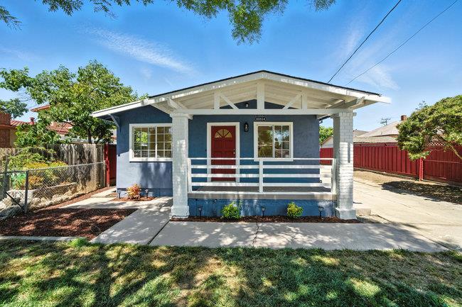 Don't miss this charming 2-bedroom, 1-bath Craftsman-inspired cottage which has been cherished by the same family for over 50 years. It features an updated and expanded kitchen, remodeled bathroom, new laminate flooring, new lighting and door hardware, a cozy gas starter fireplace, a serene backyard with a covered deck, and ample parking for 3 or more cars. The detached garage is insulated and drywalled, making it an ideal space as a separate office or additional family room. Additional highlights include several new double-pane windows, fresh interior and exterior paint, washer and dryer, and mature fruit trees. Conveniently located near BART and major highway access, this sun-drenched, cheerful home offers the perfect blend of comfort, function, and charm.