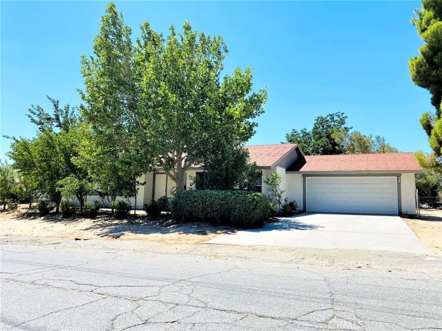 Bright and welcoming, this single-story 3-bedroom, 2-bath home boasts approximately 1,664 sq ft of living space on a generous 0.58 acre lot. 

 The exterior features mature shade trees and a long driveway leading to an attached garage, while the simple, clean façade gives an approachable feel. Inside, you’ll find large windows that flood the living areas with natural light, neutral finishes that allow your personal touches to shine, and a layout that flows well from room to room. The backyard offers spacious outdoor opportunity, with ample room for gardening, play, or gathering under the open sky. 

 With its mix of quiet retreat and practical comfort, this home is a great leasing opportunity for families or professionals seeking both space and convenience.