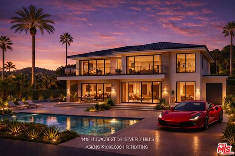 Photo of 1418 Lindacrest Drive, Beverly Hills, CA 90210 (MLS # 25606321)