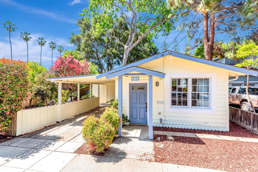Unbeatable location just steps from vibrant downtown Mountain View! Don't miss this rare opportunity to own a charming cottage with incredible potential. This 2-bedroom home features a half bath, plus a dedicated shower in the second bedroom perfect as-is or ready for your personal touch. Whether you're a first-time homebuyer or an investor, bring your vision (and your contractor) to make this gem truly shine. Enjoy the spacious front yard ideal for relaxing or entertaining. Conveniently located near Caltrain, parks, and major freeways for easy commuting. A unique chance to create your dream home in the heart of it all!