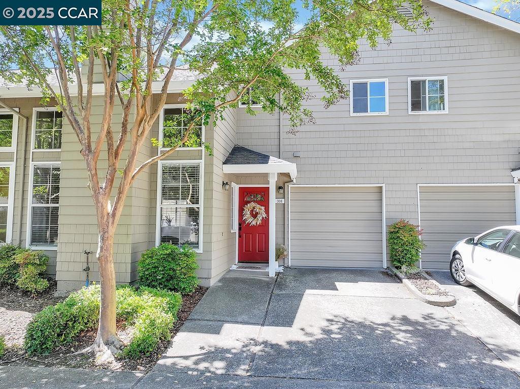 Beautifully updated townhome Style in sought after Shadowbrook community. This 2 story home features Kitchen with updated Quartz Countertops, Breakfast Nook/Flex space, Formal Dining Area with bench seating/storage, Vaulted Ceilings in Living Room with Fireplace. Half Bath downstairs. Fun Dog Den or Cat Condo under the stairs for your fur baby or more storage! 2 Primary Suites & Updated Bathrooms. Laundry is located upstairs with additional storage & drying rack. 1 Car Garage with interior access. Fenced in patio. Enjoy relaxing in your yard! This community offers a Pool, Spa & Clubhouse. HOA is $465/Month. Short walk to Holiday Highlands Park. Easy access to Dining, Stores, HWY 4, 680 & BART. OPEN SUNDAY 8/17 1:30-4PM