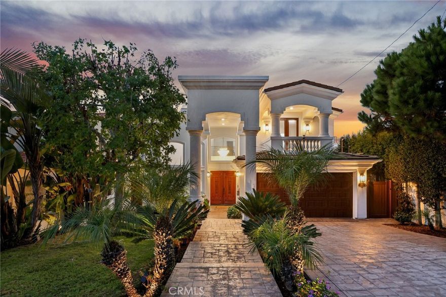 Mediterranean villa vibes, Manhattan Beach address, west of Sepulveda. That’s already a winning combo. But 1043 9th Street has even more to show off. Step



inside this 5 bed, 4.5 bath, 3629 sq ft beauty and you’ll feel it immediately: fresh, polished, and move-in ready. The entire home just got a glow-up. New interior



and exterior painting, sleek new light fixtures, refinished downstairs wood floors, freshly painted cabinets in every kitchen and bath, and brand-new luxury



manufactured wood flooring on the second level and stairs. The downstairs was designed with entertaining in mind: a formal living room, a separate dining room



perfect for hosting family gatherings, and a generous family room that flows right into the eat-in kitchen. And what a kitchen it is smart Sub-Zero fridge, smart



double ovens, a second sink in the oversized island, plus a breakfast bar for casual mornings. From here, French doors open seamlessly to private, spacious



backyard, keeping your indoor-outdoor lifestyle effortless. Fireplaces add cozy charm to the formal living room, dining room, family room, and even the primary



suite upstairs. You will find luxury in little details. The upstairs also hosts four spacious bedrooms, while downstairs offers a private guest suite with its own full



bath, and two spacious closets ideal for visitors or work-from-home flexibility. But let’s be real, the backyard is the true showstopper: checkerboard grass for a stylish design statement, multiple seating areas for sunset gatherings, a basketball hoop for your inner Steph Curry, and fruit trees (apple, loquat, peach) for your very own backyard harvest. It’s a private oasis in the heart of Manhattan Beach.







This isn’t just a home.It’s a lifestyle upgrade. Mediterranean charm, west of Sepulveda, and less than a mile from Downtown Manhattan Beach’s Michelin Guide dining, trendy shops, and the beach. With all these updates, don’t wait. This villa-meets-beach-life dream is ready to become your everyday reality.