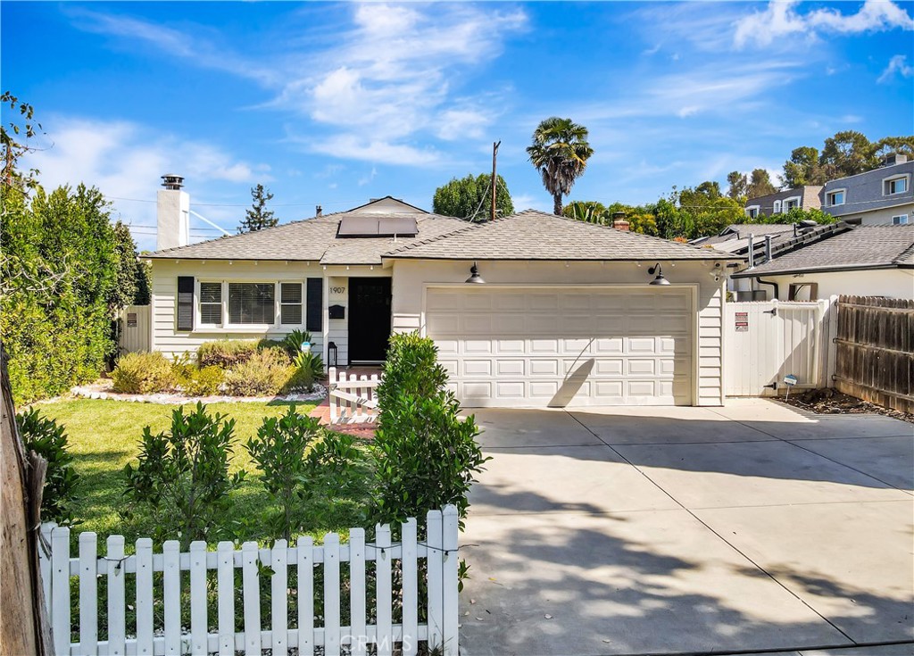 Private Resort-Style Pool Home South of the Boulevard in Woodland Hills
Welcome to 21907 De La Osa Street, a charming 3-bedroom, 2-bathroom home with 1,535 sq ft of living space, ideally located just down the street from Woodland Hills Elementary and within one of the area’s top school districts.
Inside, you’ll find a bright, comfortable layout with well-defined living spaces, offering both function and character. A versatile bonus room provides the perfect space for a home office, dining room or playroom, tailored to fit your lifestyle. The home flows to the backyard—your own completely private resort retreat. The Pebble Tec pool sparkles under the sun, surrounded by lush landscaping and tall privacy barriers so you can relax and entertain without a single neighbor’s view.
Smart features include 20 owned solar panels, an EV charger, and beautiful curb appeal. All of this is tucked away South of the Boulevard, located near upscale shops and well known restaurants as well as being minutes from the beach.
This is a rare opportunity to own a warm, inviting pool home with exceptional privacy in one of the Valley’s most desirable locations.
You will be impressed by the quality and condition of this lovely property.