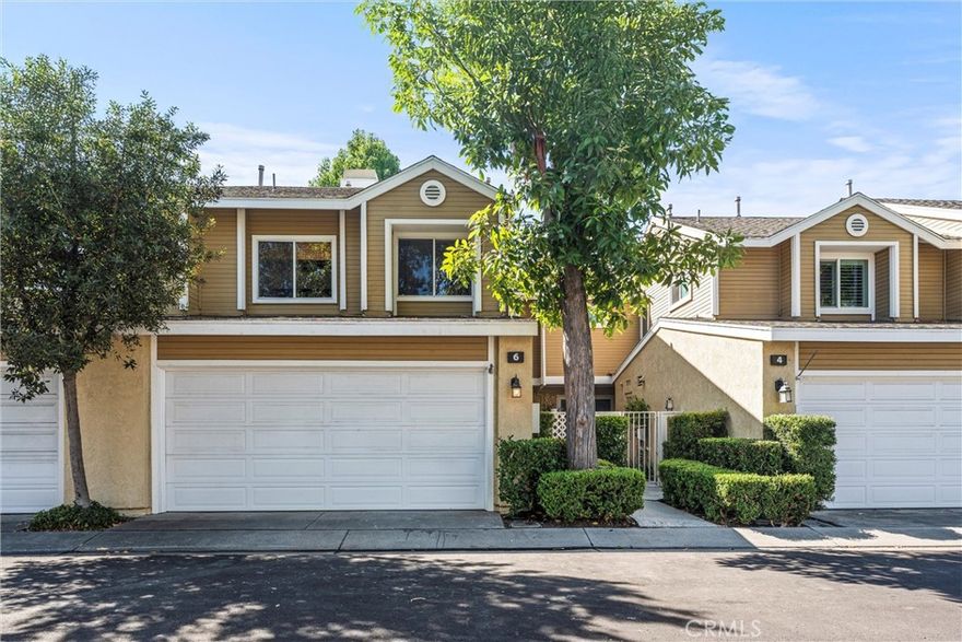 Welcome to 6 Cherrywood, located in the beautiful community of Glenwood Park in Aliso Viejo! This two-level residence has everything you are looking for. Recently upgraded, the entire interior has been freshly painted creating a bright and welcoming atmosphere. the Main level includes a large living room with Vaulted ceilings and a cozy gas fireplace that flows into the dining area and a spacious kitchen featuring newer stainless-steel appliances, granite counter tops and refinished cabinetry. Step outside to the back patio with LED Landscape lighting, ideal for entertaining or relaxation, with plenty of space for a seating area or outdoor activities. The upper level has 3 bedrooms, including a generously sized master suite with built in custom closets and a private bathroom including double sinks and a walk-in shower. the 2 additional bedrooms share a full bathroom, perfect for a family or guest. Conveniently located near Laguna Beach, Newport beach, 73 Toll road or a short drive to the 5 FWY. Amenities, include a pool, jacuzzi, tennis courts and a community center. Don't miss this incredible opportunity!