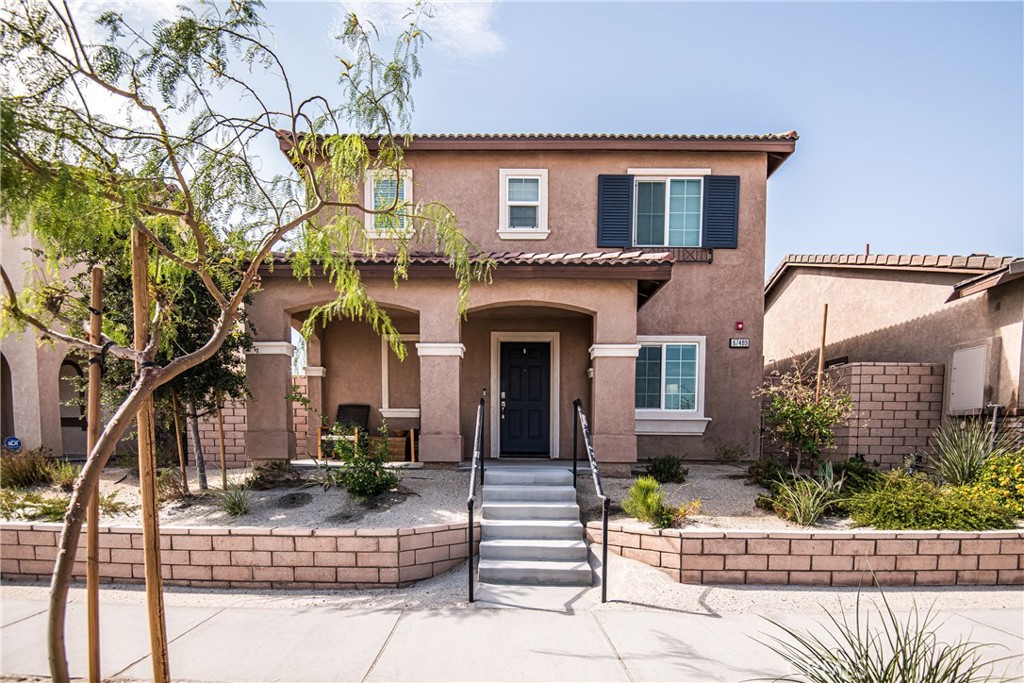 Step into your dream home in Cathedral city a gorgeous two-story retreat with four bedrooms and three baths, all set against the breathtaking backdrop of the San Jacinto Mountains. From the moment you arrive, the charming front porch welcomes you in, hinting at the warmth and personality inside. Downstairs, you'll find sleek tile flooring an open layout that's perfect for relaxing or entertaining. This home isn't just about beautiful spaces it's part of a community packed with amenities. Enjoy the clubhouse, pool, gym and even a dog park come see for yourself this one has it all.