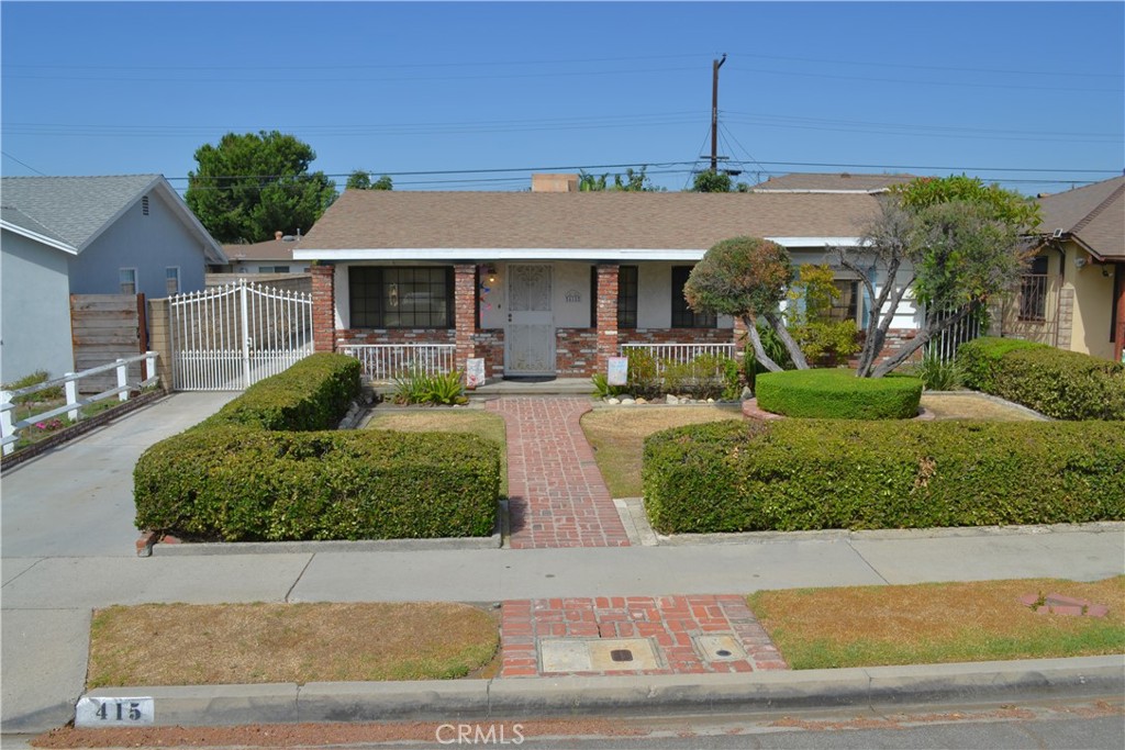 Nestled in beautiful Azusa, “ The Canyon City”, in the Azusa Southwest neighborhood, on a beautiful tree-lined street. We are pleased to present 415 S Grandin Ave, this charming single story home, boasting a three bedroom one bath ready for your personal touches & updates. Boasting beautiful hard wood floors throughout the home. With an updated, gorgeous white tile bathroom featuring a walk-in shower. Convenient two car detached garage with a spacious driveway for additional car parking. Covered patio for family gatherings and entertainment, while enjoying the well-groomed landscaping . It is conveniently located to shopping centers, restaurants, and local businesses, located between State Route 39 & 210 freeways.