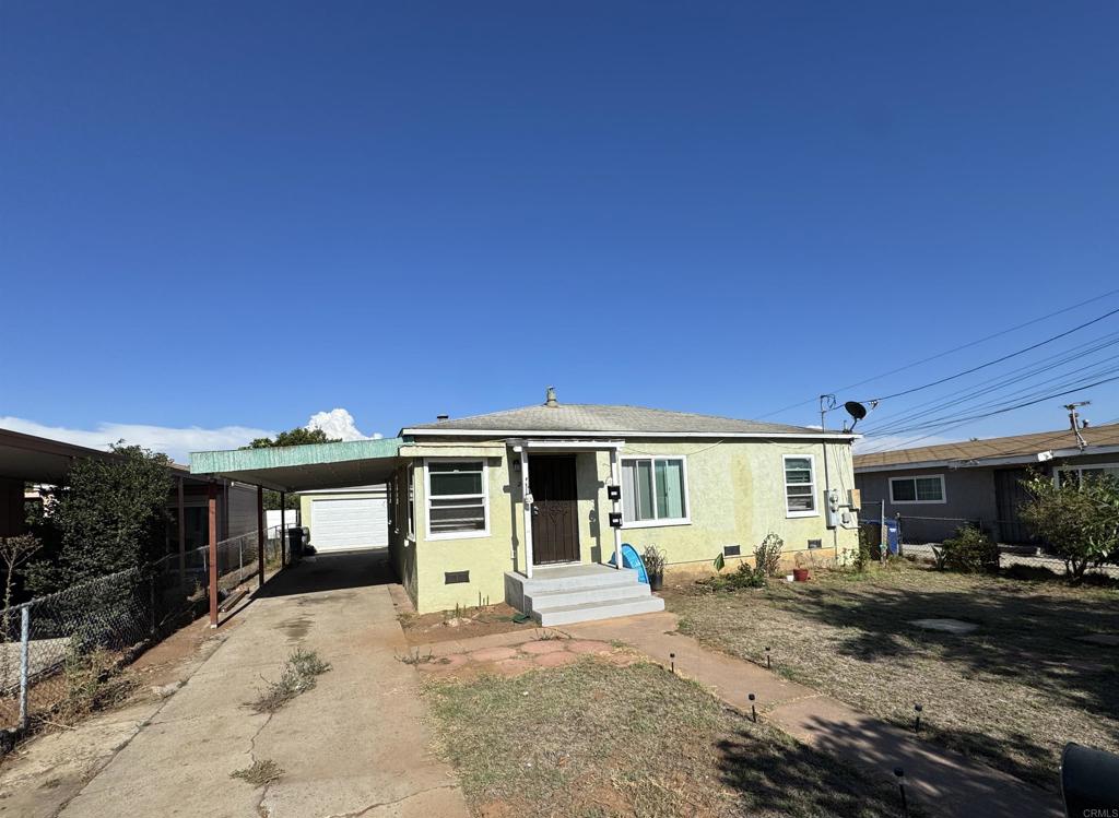 Charming Two-Unit Property with Detached Garage in National City A versatile multi-family home located in the heart of National City's Olivewood neighborhood. This property features two detached units on a spacious 6,534 sq ft lot, offering a total of 3 bedrooms and 2 bathrooms across 1,521 sq ft of living space. Each unit provides privacy and comfort, ideal for multi-generational living or rental income. The detached garage adds convenience and potential for additional storage or conversion. Located just blocks from schools, parks, and shopping, this property combines suburban tranquility with urban accessibility. Whether you're an investor or a homeowner looking for flexibility, 2819 I Ave is a rare opportunity in a thriving community. Each unit has separate meters for Gas, Electric, & Water.