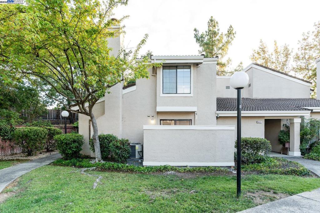 Beautifully Updated 2-story Townhome Offering Approx. 1,200 sq. ft. Of Living Space. The Open Floor Plan Includes A Separate Family Room With Vaulted Ceilings, Gas Fireplace Surrounded With Tiles, A Dining Area Off The Kitchen That Opens To A Private Patio—Perfect for Entertaining. Updates Include Fresh Interior Paint, Laminate Floors, Plush Carpet, Recessed Lighting, Mirrored Closet Doors, Refinished Kitchen Cabinets, Quartz Countertops, Sink, Faucet, Stainless Steel Refrigerator, Electric Range & Dishwasher. Updated Bath/Shower Enclosures With New Vanity Tops. Ample Closet Plus a Large Exterior Storage Space, In-Unit Washer/Drye For Add Convenience. Enjoy Central A/C, A Detached 1-car Garage + 1 Assigned Parking Space. Set in a Private Location Within The Community With Only One Neighbor On One Side, This Home Offers Peace And Quiet. HOA Covers Water, Trash, Pool, Roof, And Insurance. Fantastic Location—Walk To Shops, Schools, Parks, And Downtown! Easy Access To Hwy 84, I-680 And Top-Rated Schools. Truly A Commuter’s Dream!