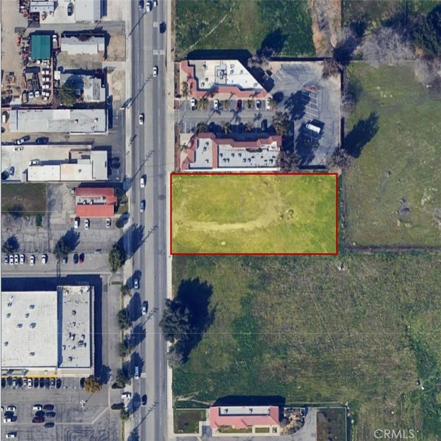 Great Commercial property One Acre with two water meters and gas and sewer stubbed out to the property. Lots of Redevelopment going on in the area. Car Wash, Fast food, Mini Storage, Strip center? what else do you want to build. Check with City of Hemet for allowable uses Down the Street from Walmart. All interested buyers are advised to perform their own due diligence and investigations.
