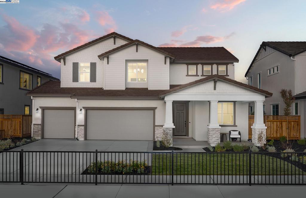 The Plan 2 is made for entertaining. The open-concept kitchen and the gathering room lead into the backyard. This home has a primary suite and bedroom located on the first floor and upstairs features four bedrooms, and a loft providing extra space.