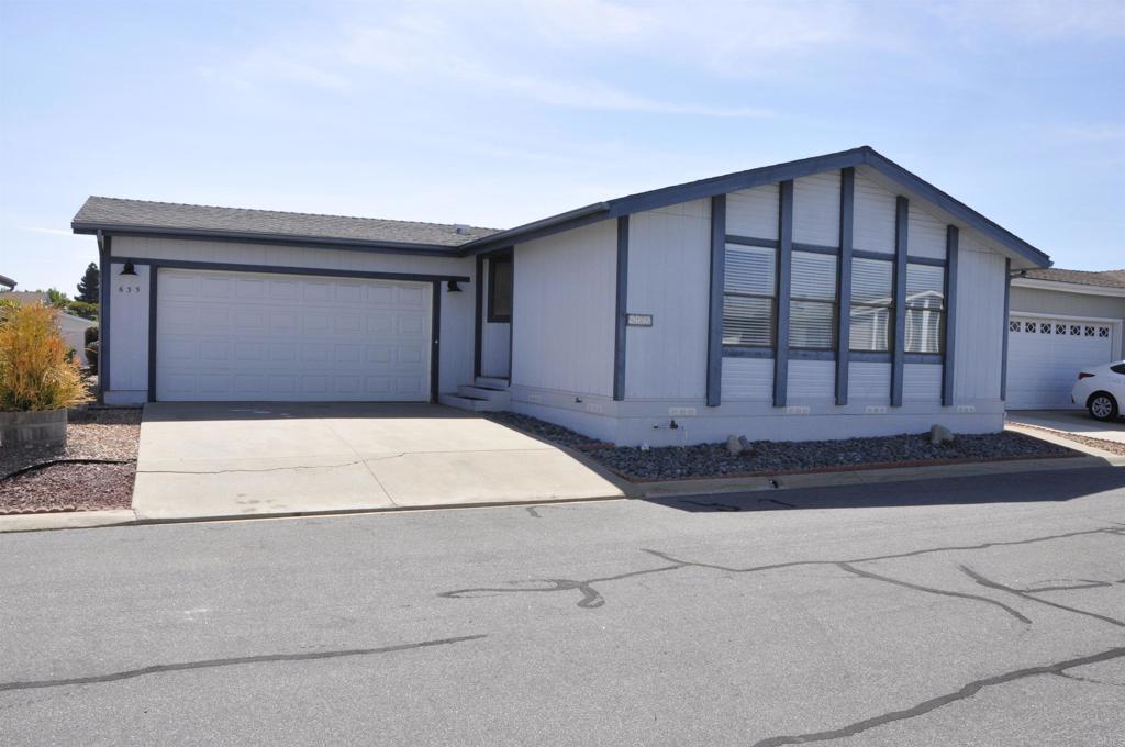 Probate appraiser established asking price - please submit offers & know that beneficiaries have final approval on. Home is primarily all original & could use some freshening. Yard has been cleaned up + inside of home was professionally cleaned....will be a very nice home with improvements! Vista del Mar is active 55+ community with tons of amenities & activities. Excellent location close to shopping & Hwy 78 + Vista's farmer's market on Saturdays.