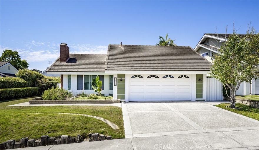 Charming single story detached 3 BD/2 BA home in highly-sought-after Sea Canyon neighborhood close to large park and Dana Hills High School. Enjoy new luxury vinyl plank flooring, interior paint and light fixtures throughout! Enter the formal living room with brick fireplace and separate dining room; the family room and additional dining nook off the kitchen have skylights, bringing in more natural light. Large slider in the family room opens to the grassy backyard with mature landscaping. Recently-remodeled kitchen with quartz countertops, gas range, shaker-style cabinetry and large window over the sink. Primary bedroom has ensuite bathroom and quartz/wood vanity; secondary bedrooms and second full bath with shower/tub combo and pedestal sink complete this home. Newer dual-pane windows, recessed lighting, crown molding and tall baseboards elevate this home. Highly-desired attached two-car garage. Zoned for acclaimed Malcom Elementary School. Don't miss this opportunity to live in rapidly-evolving, but still quaint, Dana Point - Phase 3 (retail/restaurants) of the $600M harbor revitalization is getting under way!
