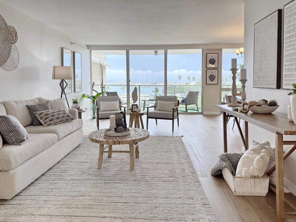 PRICE IMPROVEMENT! One of the lowest-priced units in The Shores—exceptional value and opportunity! This updated unit features two full bathrooms, a new air conditioner, and beautiful bay views. A true blank canvas—ready for your personal touch. Enjoy resort-style amenities, including a state-of-the-art gym, pool, jacuzzi, 7 tennis courts, 2 pickleball courts, and more. All within walking distance to the iconic Hotel Del Coronado and first-class dining. Don’t miss out—schedule your private showing today!
