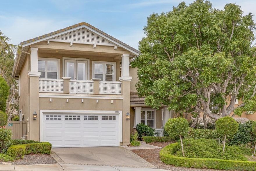 Welcome to 3827 Torrey Hill Lane - Your Carmel Valley Retreat! Discover this beautifully refreshed 4-bedroom, 3.5-bath home perfectly situated in one of San Diego’s most sought-after neighborhoods. Freshly painted throughout with brand-new carpeting, this residence feels bright, clean, and move-in ready. The open and inviting floor plan features a spacious living area and a well-appointed kitchen with stainless steel appliances, a walk-in pantry, and convenient indoor laundry. Upstairs, the generous primary suite serves as a relaxing retreat with dual walk-in closets, spa like bathroom and a private balcony—ideal for morning coffee or winding down the evening.  Enjoy an ensuite bedroom with walk-in closet, in addition to two additional bedrooms and ample bathroom. The expansive, flat backyard provides the perfect setting for entertaining, play, or quiet relaxation, complete with a covered patio and room to enjoy the picturesque outdoors year-round. A 3-car (tandem) garage offers secure parking and extra storage space. Set in a peaceful community, this home is minutes from One Paseo, Del Mar Highlands, top-rated schools in the Solana Beach Elementary and San Dieguito High School Districts, great beaches and major commuter routes including I-5, Hwy 56, and rail services.  Experience the best of Carmel Valley living—comfort, convenience, and a beautifully updated home that truly has it all.