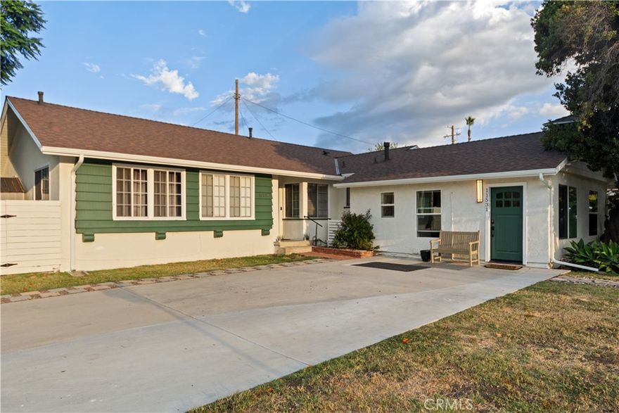 TWO FULL UNITS. TWO, SEPARATE ADDRESSES: 11529 De Celis Place AND 11531 De Celis Place... Unbeatable value in Granada Hills! This rare 8,100 SF corner lot property features two homes offering a total of 1,926 square feet of living space. The main house is a spacious 4BD/2BA at 1,486 SF, while the brand-new, fully permitted ADU is a 440 SF 1BD/1BA for substantial rental income or multi-generational living. Peace of mind is guaranteed with major system replacements, including a new roof over both structures, new central A/C and furnace in the main house, and sewer lines replaced in 2022. The main house boasts new LVP flooring, fresh paint, and a master bath with a remodeled shower. The ADU features a private entrance, separate electric meter, full kitchen, and vaulted ceilings. Relish a serene, private, and friendly neighborhood bordered by the golf course's expanse and zoned for excellent schools. Don't miss this unique, turnkey offering!