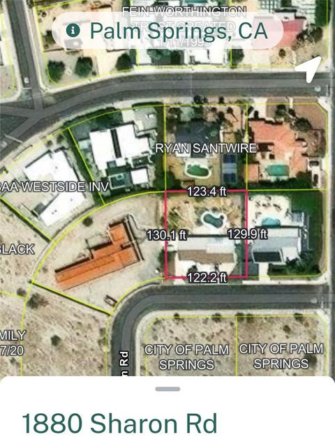 Tiny photo for 1880 Sharon Rd, Palm Springs, CA 92262 (MLS # PV26087320)