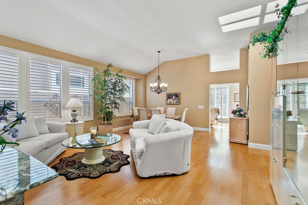 Available NOW through April 30th 2026! Beautiful and Highly Upgraded Furnished Home in the 55+ Community of Palmia! This Fully Furnished 2 bedroom, 2 bathroom house offers everything you need to live in comfort and style. As you enter, you will be greeted by a bright and airy living and dining area that is perfect for relaxing or entertaining guests. The family room features comfortable seating, a flat-screen TV, and plenty of natural light. Adjacent to the family room is a fully equipped kitchen with all the appliances and utensils you need to whip up your favorite meals. The primary bedroom is a peaceful retreat with a comfortable king-sized bed, plenty of storage space in the walk-in closet, and an en-suite bathroom with a walk-in shower and separate water closet. The second bedroom is furnished with a queen-sized bed and has easy access to the second bathroom with a bathtub and shower. A wonderful exotic garden awaits you as you step outside onto the back patio area and enjoy the serene surroundings full of low water usage succulents and cacti. This outdoor oasis is a perfect spot to sip your morning coffee or take-in the California sunshine in the lush landscaping and peaceful atmosphere. As a resident of the Palmia community, you will have access to a variety of amenities, including a clubhouse, swimming pool, fitness center, billiards, tennis courts, pickle ball, and much more. This is a perfect opportunity to enjoy a peaceful and active lifestyle in a vibrant and gated 55+ community. Utilities, internet and deluxe cable package included. 6 month lease min preferred. 6-9 month term $4995, 3-5 month term $5395. $100 gas and electricity credit, tenant pays overage
