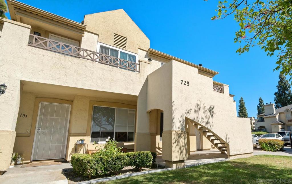 Your personal oasis awaits in the heart of Eastlake! This beautifully upgraded ground-floor unit with easy access to parking lot. (No Stairs ) Featuring three spacious bedrooms and two full renovated bathrooms, this residence boasts granite countertops, new luxury vinyl flooring, stainless steel kitchen appliances, and a newer HVAC system(2023) for year-round comfort. The large primary suite offers a walk-in closet, plenty of natural light, and direct access to your private outdoor patio, ideal for relaxing or entertaining. The living room features a cozy fireplace, perfect for those cooler evenings and a second outdoor patio for bbq and relaxing. Located in the highly desirable Camelot community at Eastlake, this home is surrounded by lush landscaping and just a short stroll to the picturesque lake, where you’ll enjoy access to paddle boats for fun weekend outings. The community offers incredible resort-style amenities, including 5 pools and spa, basketball and tennis courts, two playgrounds, parks, a clubhouse, shopping village, and wonderful restaurants.This is a rare opportunity to experience resort-like living in one of Eastlake’s most sought-after communities in Chula Vista. *seller will consider a rate buy-down* make an offer