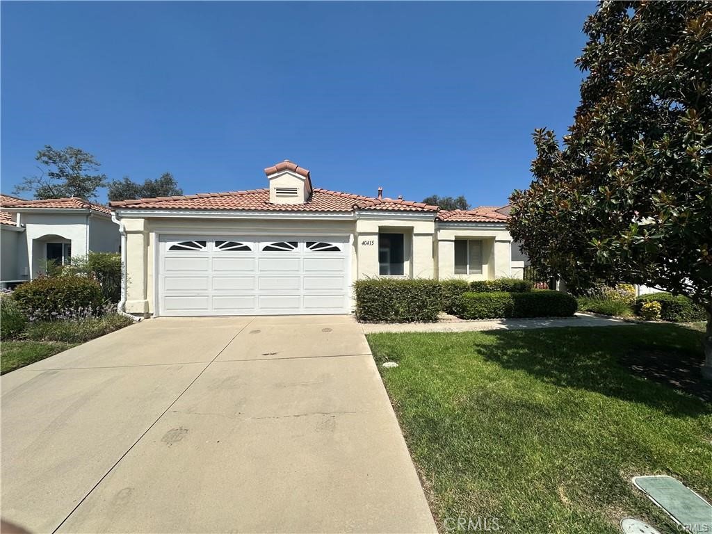 Welcome to 40415 Via Francisco, a beautifully renovated single-story home in the highly sought-after 55+ guard-gated community of The Colony. This move-in ready home has been thoughtfully updated from top to bottom so you can simply unpack and enjoy. Inside, you’ll find brand-new LVP floors, crisp baseboards, recessed lighting, and stylish fixtures throughout. The kitchen shines with quartz countertops that carry through to every bathroom, all-new appliances, and a brand-new wine fridge that’s perfect for entertaining. Both bathrooms have been refreshed to match the same modern feel. Step into the backyard and take in the breathtaking views of the mountains framed by swaying palm trees, a true picture of California living. The yard has fresh, low-maintenance landscaping and a full-length patio cover that spans the entire back of the home, creating the perfect outdoor living space for relaxing or entertaining. The oversized two-car garage offers excellent storage and a workbench, while a whole house fan helps keep the home cool and the electric bill down. The AC has just been tuned up and is running great. All appliances, including washer and dryer, are included. The Colony is one of the most desirable 55+ golf course communities in the area, offering residents a beautiful clubhouse, pool, spa, tennis and pickleball courts, and a full calendar of events. With low property taxes, full front-yard maintenance by the HOA, and exceptional amenities, this home is the perfect blend of comfort, convenience, and community.