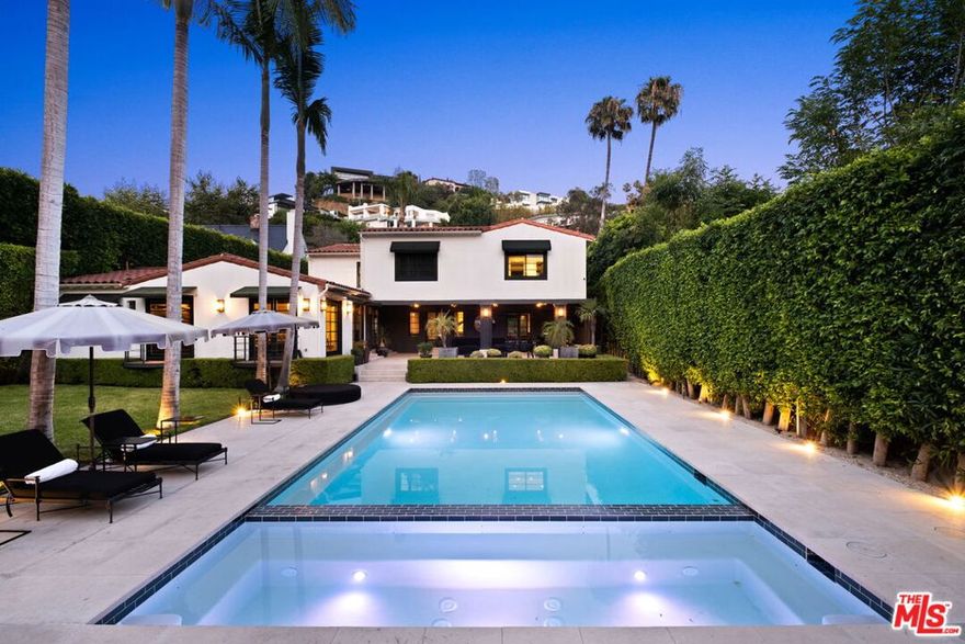 Available November 1st. This stunning California Mediterranean-style home has been impeccably updated, offering luxury and modern conveniences. This home features 3 bedrooms, 5 bathrooms, and a brand new 360 sq.ft. garage ADU complete with a bathroom ideal for guests or as a private workspace. Indulge in resort-style living with a half-court basketball setup, a newly plastered and tiled pool, and 500 square feet of lush backyard grass. The pool lounge boasts a TV and fireplace for relaxed evenings outdoors, while the covered bar area, outfitted with in-ceiling heaters and a TV, invites year-round entertaining. Inside, the home exudes elegance and state-of-the-art technology. The living room features a roll-down movie screen and a 4K projector, making it a true media haven. The primary bedroom is a personal retreat with its own TV, movie screen, 4K projector, steam shower, and two massive closets. Each bedroom is equipped with its own TV and Apple TV for entertainment. The entire house is integrated with Control4 smart home technology, allowing you to control TVs, lights, HVAC, pool heater, security cameras, and the front gate directly from your phone. With two laundry areas one upstairs and one downstairs this home offers the ultimate in convenience and sophistication. This is luxury leasing at its finest, blending Mediterranean charm with cutting-edge amenities.